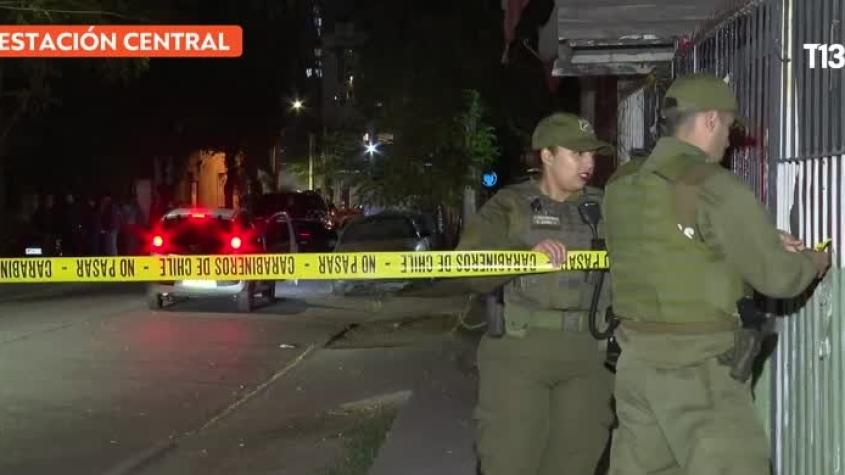 Hombre fue asesinado cuando volvía de cumpleaños en Estación Central