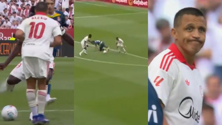 VIDEO | La asistencia de Alexis Sánchez que alejó más al Sevilla del descenso