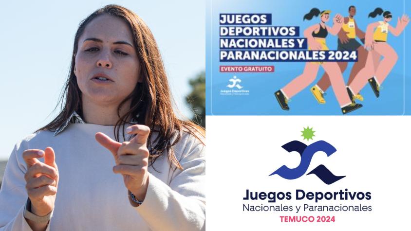Ministra Duco por suspensión de los Juegos Nacionales y Paranacionales: "Fue una decisión muy seria y muy estudiada" Ministra Duco por suspensión de los Juegos Nacionales y Paranacionales: "Fue una decisión muy seria y muy estudiada"