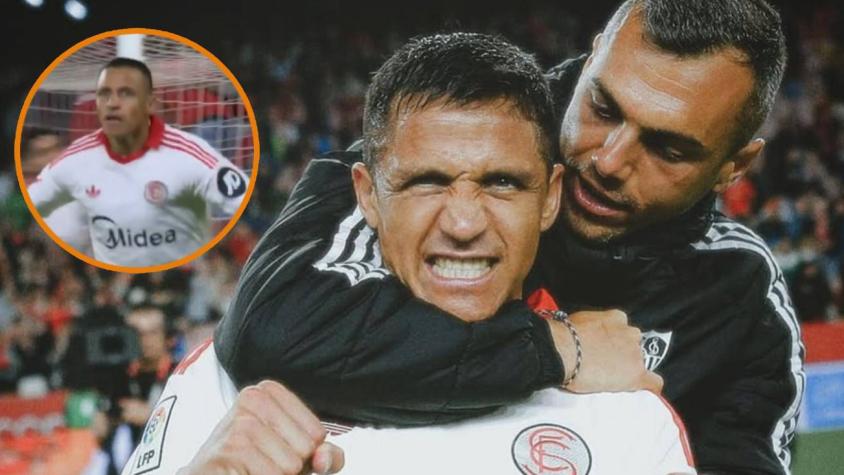 VIDEO | "La pelota siempre al '10'": El golazo de Alexis Sánchez para salvar al Sevilla del descenso
