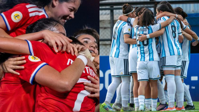 Mira AQUÍ y EN VIVO el Chile - Argentina del Sudamericano Femenino Sub 17