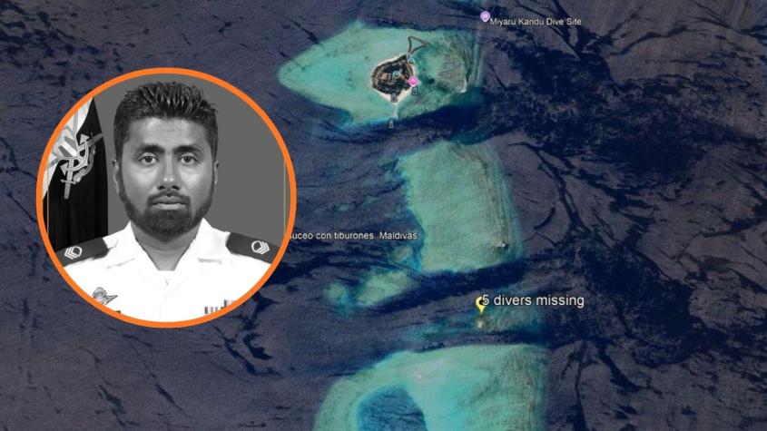 Muere buzo que buscaba a científicas e instructores italianos fallecidos en Maldivas