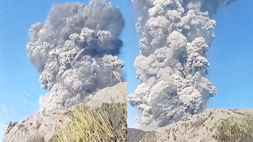Tres excursionistas muertos tras erupción volcánica en Indonesia: Socorristas siguen buscando los cuerpos