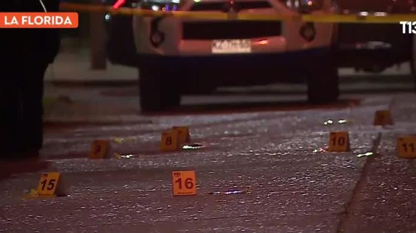 Homicidio en La Florida: Hombre fue baleado por desconocidos que lo persiguieron hasta matarlo