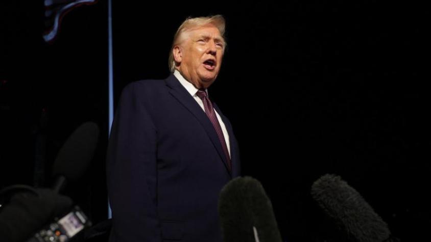 Trump advierte que Irán "no existirá más" si EEUU decide escalar ataques 