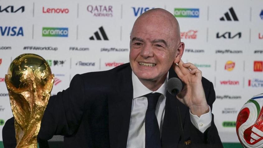 Presidente de la FIFA se burla de la ausencia de Italia en los Mundiales: “Quizás así puedan clasificar...” Presidente de la FIFA se burla de la ausencia de Italia en los Mundiales: “Quizás así puedan clasificar...”