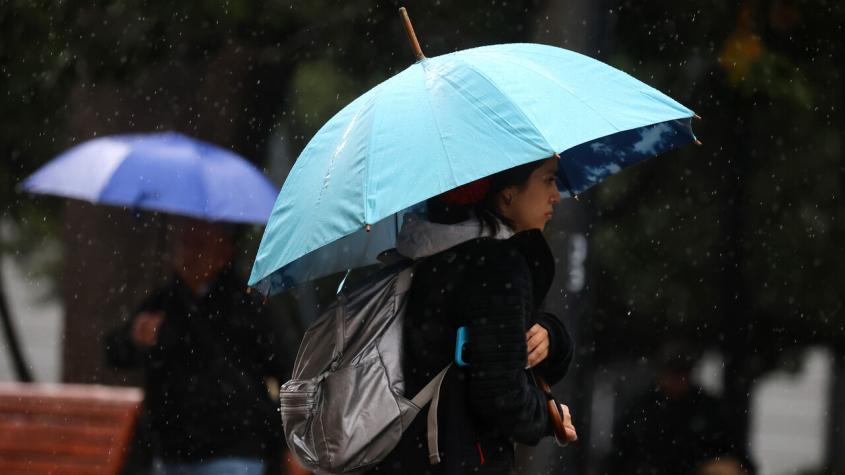 Llegaron las precipitaciones a la capital: ¿Hasta qué hora l