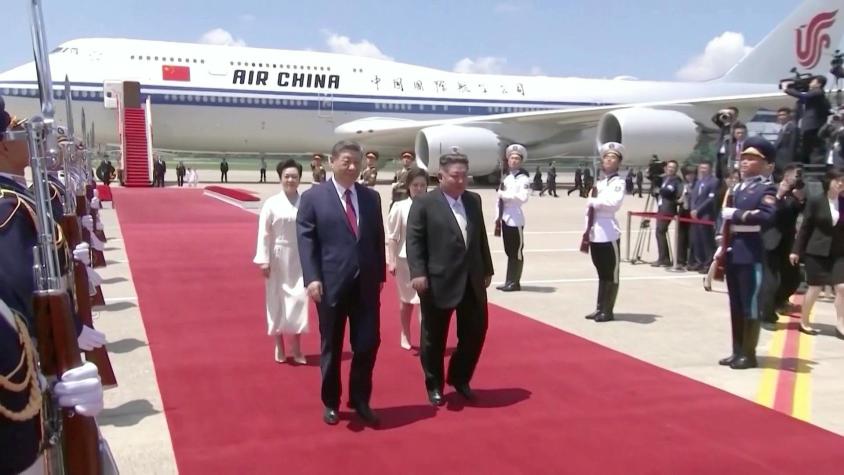 Xi alaba una amistad "invencible" al iniciar su viaje a Corea del Norte