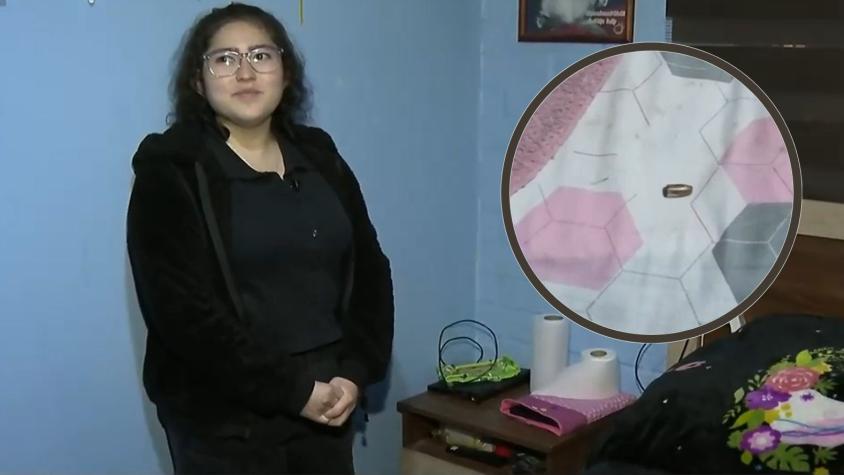 Bala loca atravesó techo de su casa y cayó cerca de cabeza: "No sabía lo que estaba pasando"