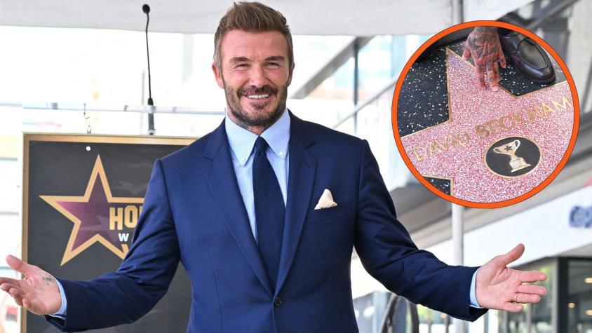 David Beckham recibió estrella en Paseo de la Fama de Hollywood con emotivo discurso de Tom Cruise