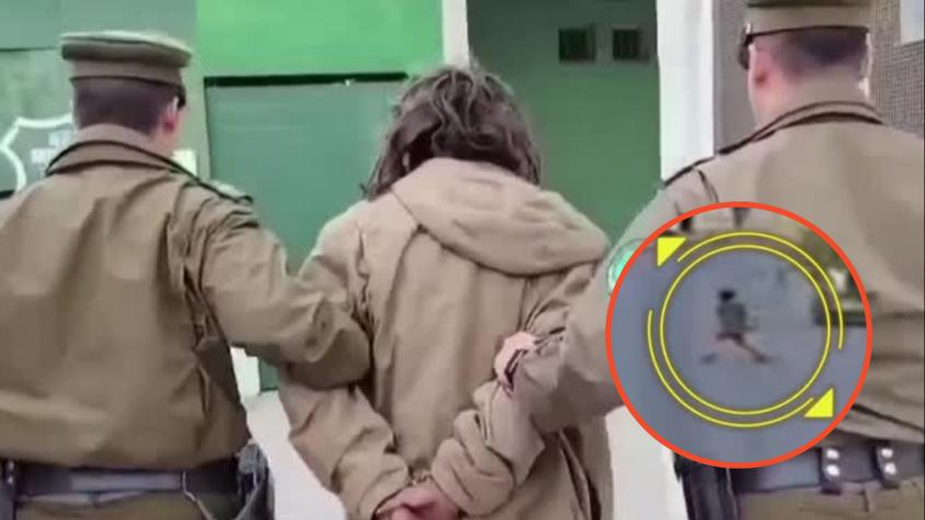 Detienen a hombre que lanzaba piedras contra autos en la autopista Vespucio Sur: Tenía más de 80 detenciones