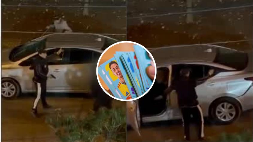 Todo por unas láminas del Mundial: Compra de sobres para el álbum terminó en balacera en Estación Central