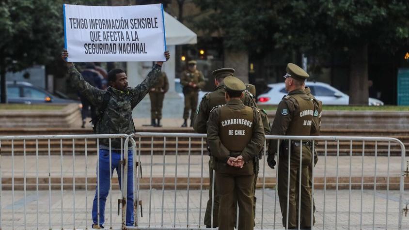 El día que un ciudadano extranjero logró ingresar a La Moneda para denunciar una red de explotación infantil en 2023 El día que un ciudadano extranjero logró ingresar a La Moneda para denunciar una red de explotación infantil en 2023