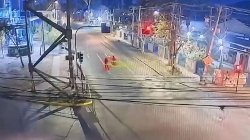 Fatal encerrona en San Bernardo: nuevos registros muestran huída de los delincuentes tras crimen de niño de 12 años Fatal encerrona en San Bernardo: nuevos registros muestran huída de los delincuentes tras crimen de niño de 12 años