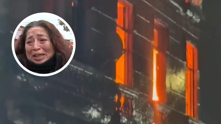"Tengo un nene con autismo que pregunta por su hermano": habla la madre de argentino que murió en incendio en Santiago