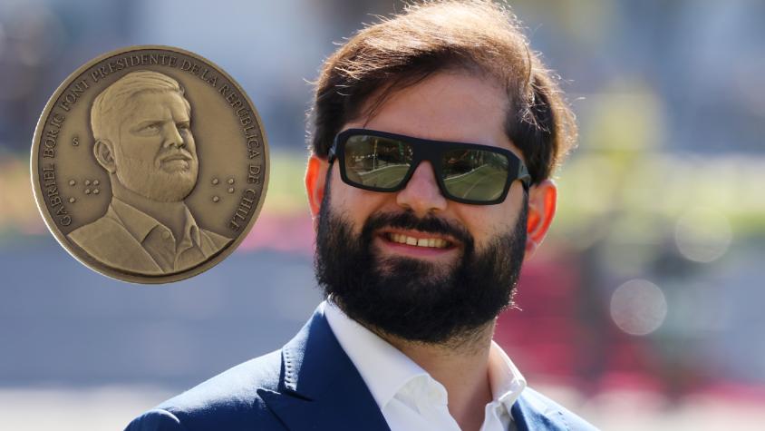 Casa de Moneda repuso medalla con rostro del expresidente Boric: pese al alza en su precio, se agotó otra vez Casa de Moneda repuso medalla con rostro del expresidente Boric: pese al alza en su precio, se agotó otra vez