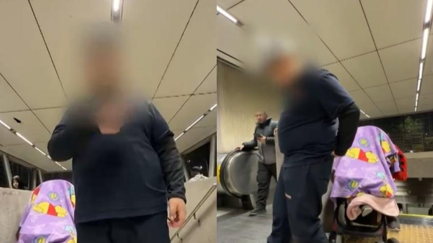 "Anda mucho curado y hay mucha pelea": el relato del niño que trabaja en el comercio ambulante en pleno centro de Santiago