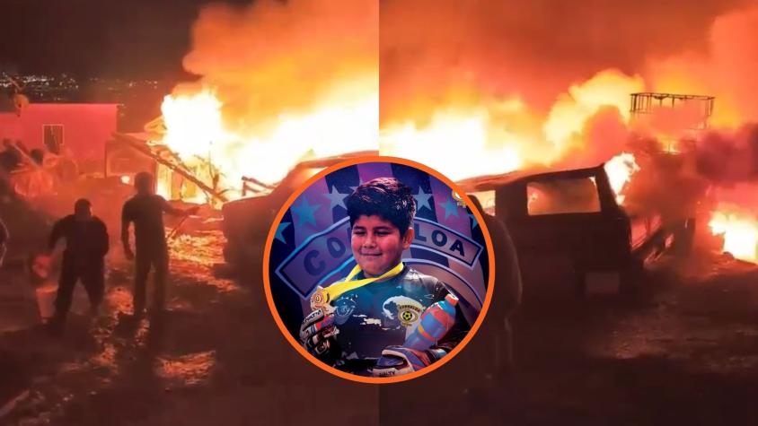 La emotiva despedida de Cobreloa a niño fallecido durante incendio en Antofagasta