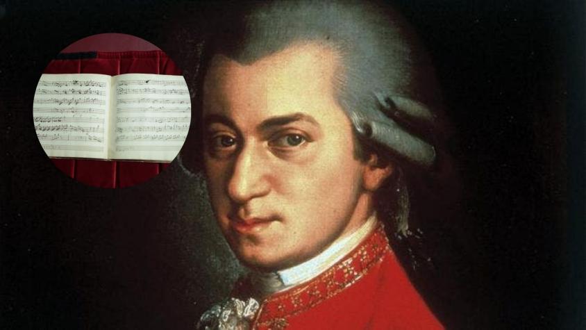 Encuentran inédito manuscrito de Mozart nunca antes escuchado en París Encuentran inédito manuscrito de Mozart nunca antes escuchado en París