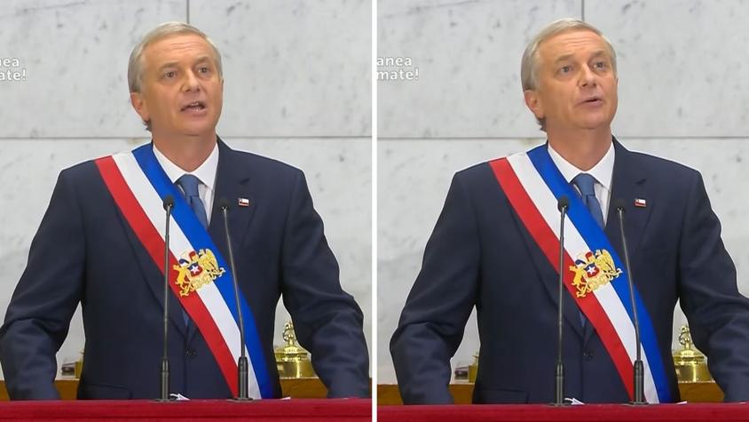Qué le gritaron al Presidente Kast en el cierre de su discurso de la Cuenta Pública Qué le gritaron al Presidente Kast en el cierre de su discurso de la Cuenta Pública