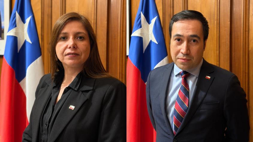 Gobierno nombra a Pilar Giannini y Gonzalo Guerrero como nuevos subsecretarios de Seguridad y Prevención del Delito