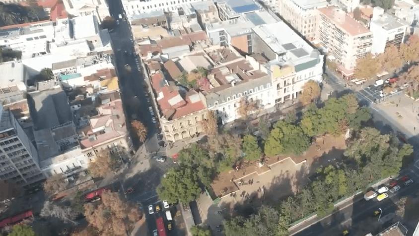 La Alameda de Santiago tendrá nuevo bandejón central La Alameda de Santiago tendrá nuevo bandejón central