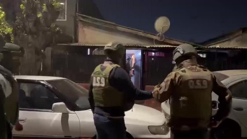 VIDEO | Así fue la detención del quinto acusado por homicidio en San Bernardo