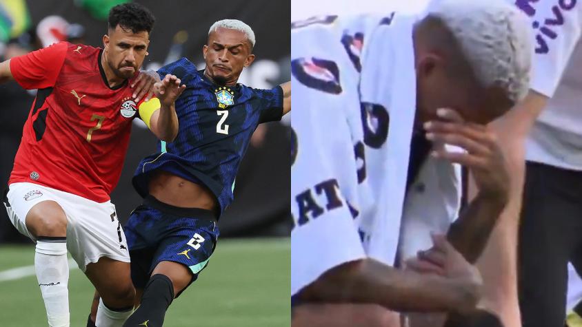 VIDEO | El desgarrador llanto de jugador brasileño que quedó