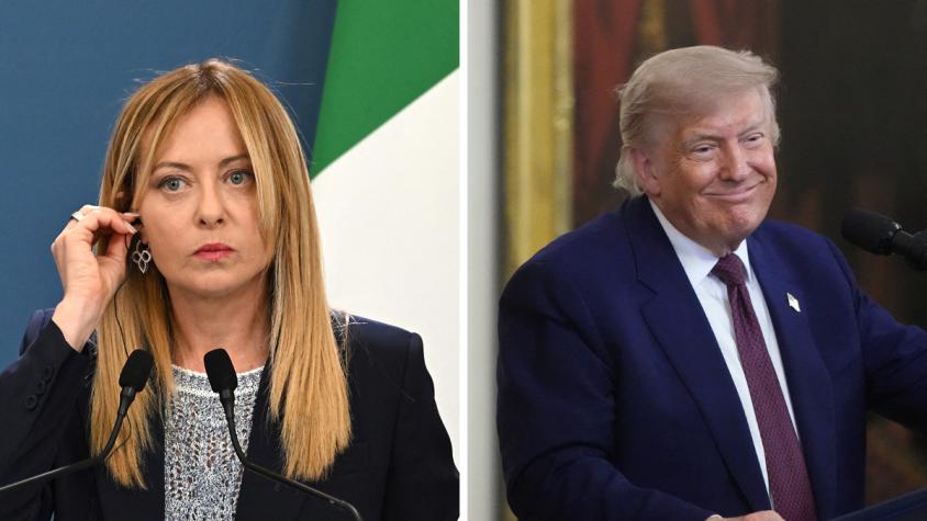 Meloni niega "haber suplicado" una foto a Trump y canciller de Italia cancela su visita a EE.UU. Meloni niega "haber suplicado" una foto a Trump y canciller de Italia cancela su visita a EE.UU.