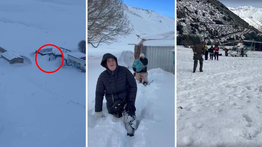 VIDEOS | Registran el momento del rescate de los desaparecidos en el Cajón del Maipo