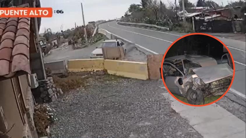 Cuatro lesionados tras violento choque en Las Vizcachas