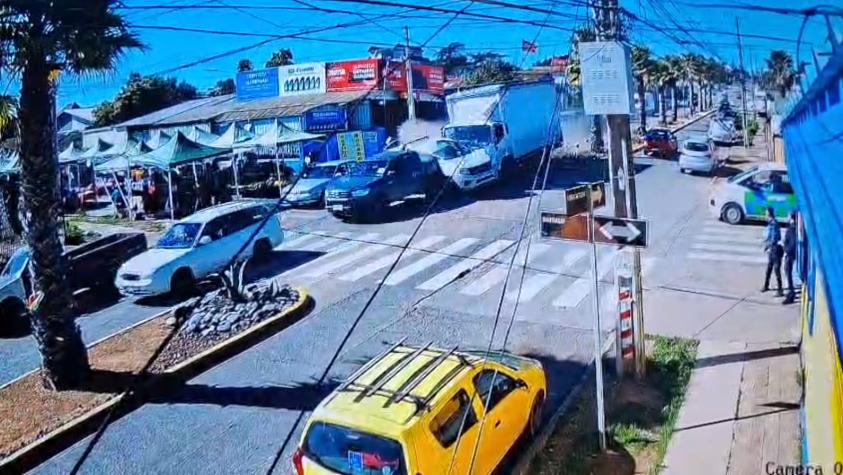 VIDEO | Camión sin frenos provoca grave accidente en Cartagena: hay 13 personas lesionadas