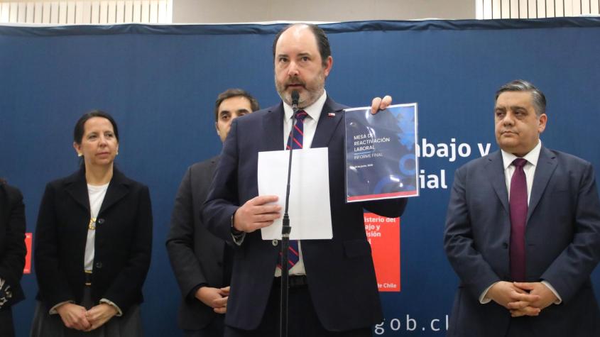 Nuevo cálculo de horas trabajadas e indemnización a todo evento: Las 22 propuestas de la Mesa de Reactivación Laboral Nuevo cálculo de horas trabajadas e indemnización a todo evento: Las 22 propuestas de la Mesa de Reactivación Laboral