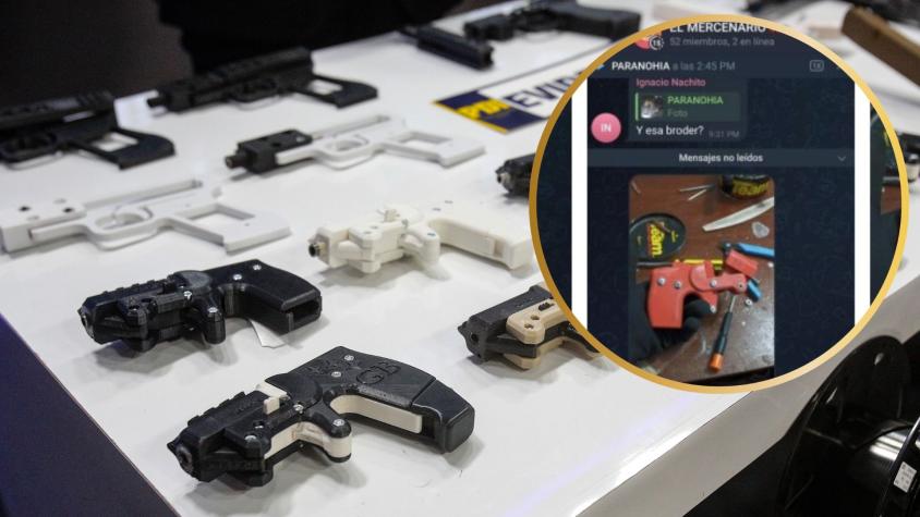 La cacería al mayor tráfico de armas en Chile: 12 chats encriptados en Telegram, fusiles de guerra y explosivos 