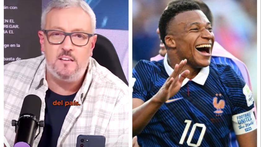 "Dos o tres penales a Marruecos": Periodista argentino le pide a árbitro que perjudique a Francia en el Mundial