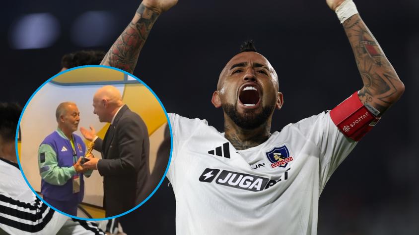 VIDEO | Voluntario FIFA chileno cumplió su deseo de conocer a Infantino y esta fue la distendida conversación: "¿Usted es de Colo-Colo?" VIDEO | Voluntario FIFA chileno cumplió su deseo de conocer a Infantino y esta fue la distendida conversación: "¿Usted es de Colo-Colo?"