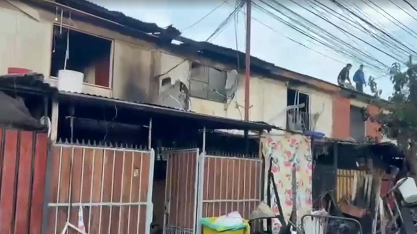 Confirman muerte de hermanos de 3 y 11 años por incendio en Colina 