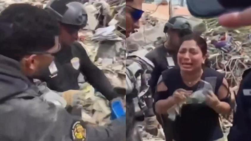 Detienen a cuatro policías en Venezuela por robar dinero hallado entre los escombros tras el doble terremoto