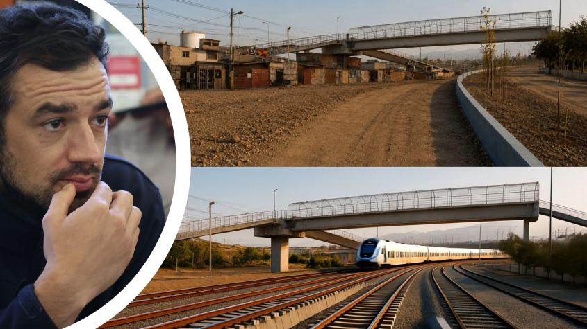 Tras desalojo del campamento Latinoamericano: Vodanovic pedirá a EFE reconsiderar estación del tren Santiago-Melipilla