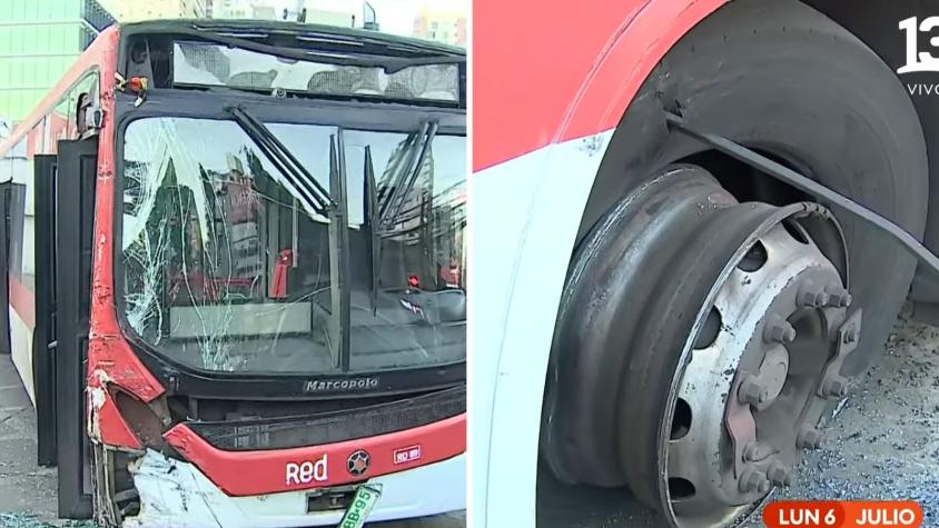 Violento choque entre 2 buses Red en Independencia: al menos 8 lesionados Violento choque entre 2 buses Red en Independencia: al menos 8 lesionados