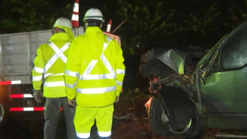 Doble emergencia en Ruta 78: caída de un árbol y persecución tras robo terminan con cuatro lesionados Doble emergencia en Ruta 78: caída de un árbol y persecución tras robo terminan con cuatro lesionados
