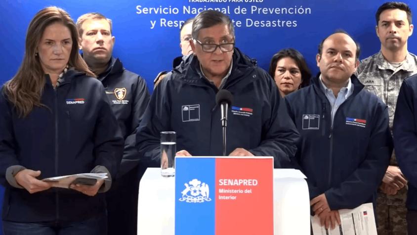 Balance por sistema frontal: Autoridades confirman tres fallecidos Balance por sistema frontal: Autoridades confirman tres fallecidos