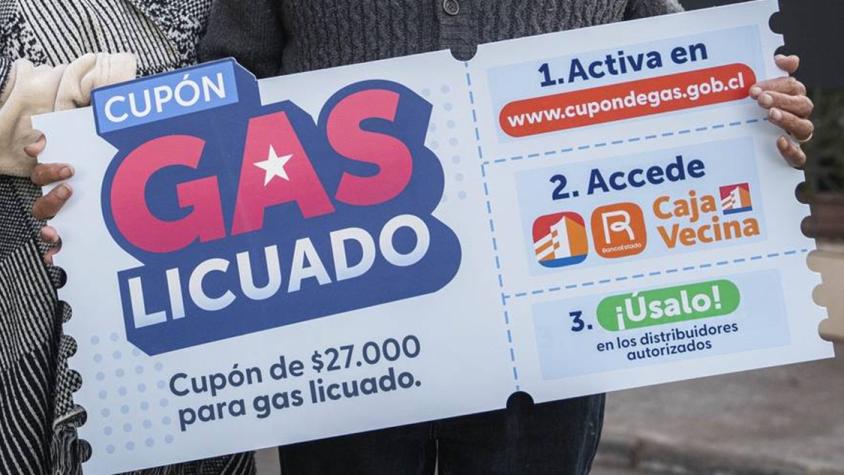 HOY jueves inicia segunda entrega de cupón de gas licuado: las dos formas que hay para canjear los $27 mil