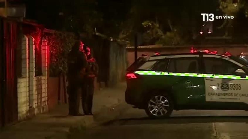 Está en riesgo vital: Adolescente fue baleado en la cabeza en Macul Está en riesgo vital: Adolescente fue baleado en la cabeza en Macul
