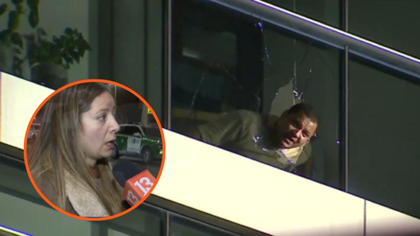 "Mandó unos nombres por si le pasaba algo": El relato de la esposa del oficial PDI que se parapetó en Las Condes "Mandó unos nombres por si le pasaba algo": El relato de la esposa del oficial PDI que se parapetó en Las Condes