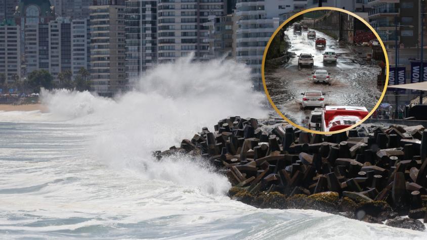 Sistema frontal, marejadas y alta marea: Geógrafa de la U. de Chile advierte sobre "tormenta perfecta" en la zona central Sistema frontal, marejadas y alta marea: Geógrafa de la U. de Chile advierte sobre "tormenta perfecta" en la zona central