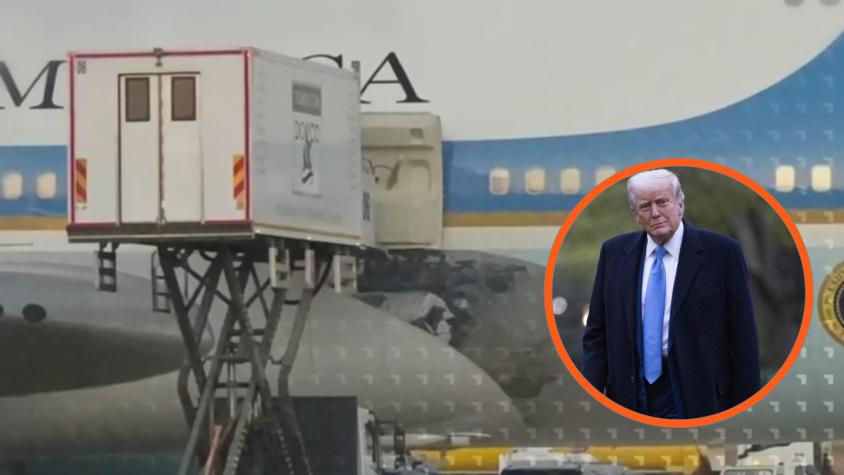 Subió a contenedor y cambió de avión: la operación secreta de Trump por amenaza iraní