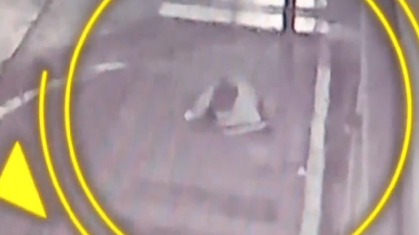 Adulto mayor cae a cámara tras robo de tapa metálica
