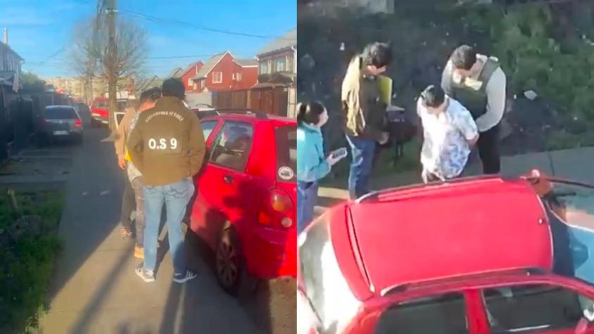 VIDEO | Así fue la detención de hombre de 30 años que emitió amenazas en contra del Presidente Kast