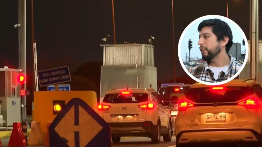 "Nos dijo que no era su problema": habla padre de guagua que nació en un auto tras no poder pagar peaje por falta de efectivo